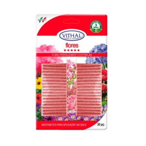 VITHAL FLORES 30 BASTONETES (CARTELA)